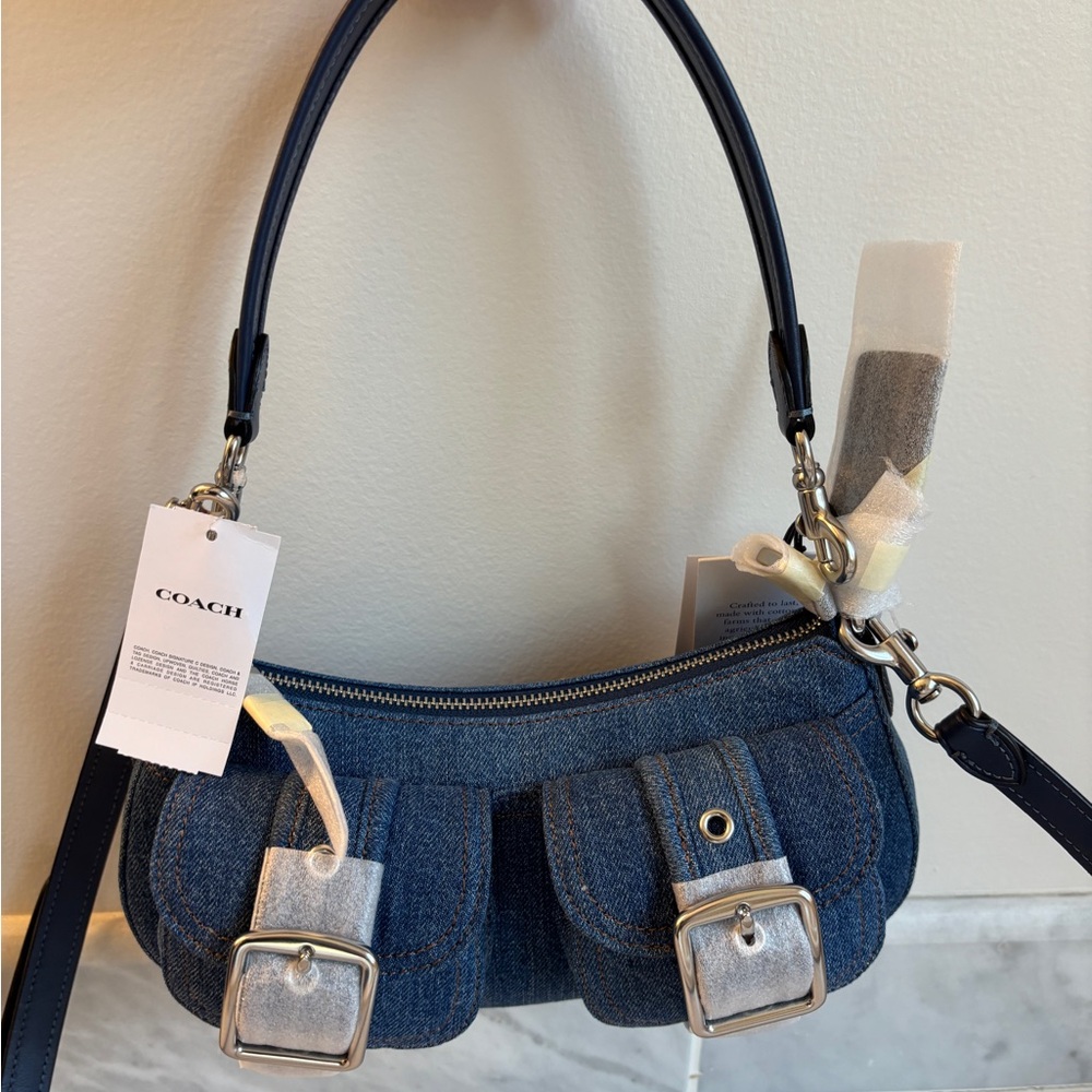 BNWT Coach Ashton Bag in Denim